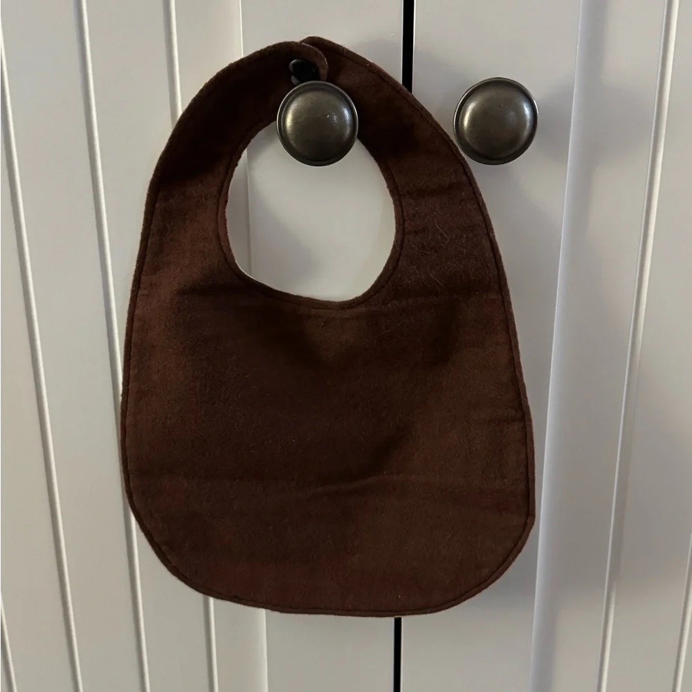 Gobble gobble, gobble, gobble till you wobble, adorable baby bib! - Picture 2 of 2